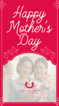 Elegant Mother's Day Greeting Facebook Story