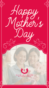 Elegant Mother's Day Greeting Facebook Story Image Preview