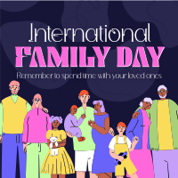 International Day of Families Instagram Post