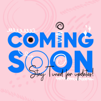 Quirky Scribbles Coming Soon Instagram Post Image Preview