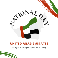 National UAE Flag Instagram Post