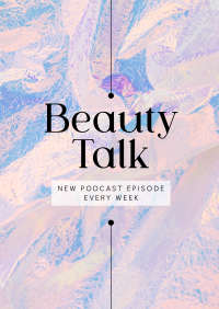 Beauty Talk Poster