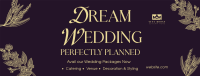 Dream Wedding Planner Facebook Cover Image Preview