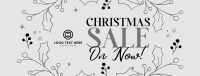 Decorative Christmas Sale Facebook Cover