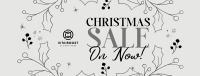 Decorative Christmas Sale Facebook Cover Image Preview