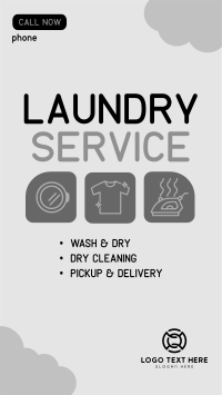 Washing Service Facebook Story