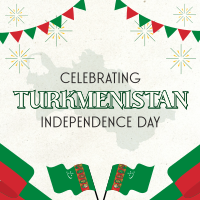 Turkmenistan Banners Instagram Post