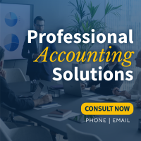 Professional Accounting Solutions Instagram Post Image Preview