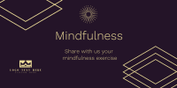 Mindfulness Exercise Twitter Post