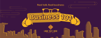 Business Podcast Facebook Cover Image Preview