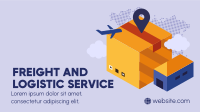 International Logistic Service Facebook Event Cover