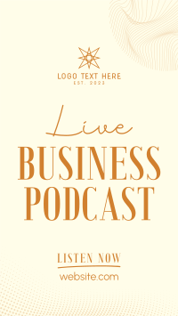 Corporate Business Podcast YouTube Short Design