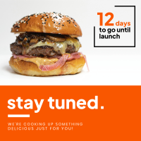 Burger Shack Launch Instagram Post Design