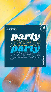 Time To Party Instagram Story Image Preview