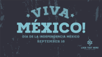 Viva Mexico Flag Animation