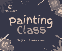 Quirky Painting Class Facebook Post