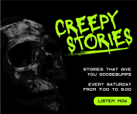 Creepy Stories Facebook Post