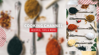 Recipe Ideas YouTube Banner