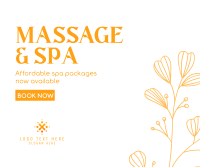 Special Massage Facebook Post