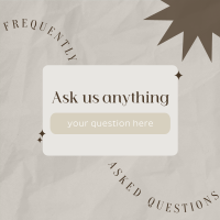 Ask anything Instagram Post
