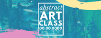 Abstract Art Facebook Cover Design
