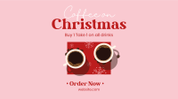 Christmas Coffee Sale Facebook Event Cover