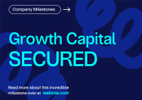 Growth Capital Secured Postcard Design