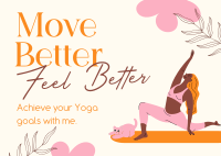 Yoga Day Postcard