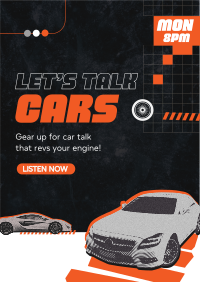 Car Podcast Flyer