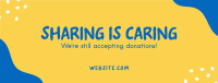 Sharing is Caring Facebook Cover Design
