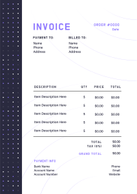 Agnostic Corporate Business Invoice