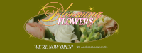 Blooming Today Floral Facebook Cover