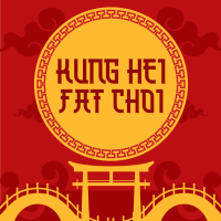 Kung Hei Fat Choi Instagram Post Design