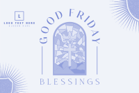 Good Friday Blessings Pinterest Cover Design