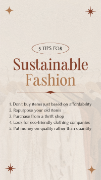 Stylish Chic Sustainable Fashion Tips YouTube Short