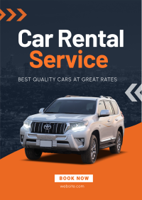 Car Rental Service Flyer