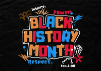 Black History Postcard