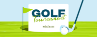 Simple Golf Tournament Facebook Cover Image Preview