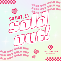 So Hot Sold Out Instagram Post Design