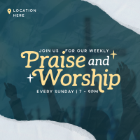 Praise & Worship Linkedin Post