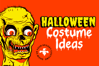 Zombie Head Pinterest Cover Image Preview