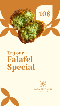 New Falafel Special Instagram Story