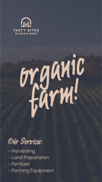 Organic Agriculture Facebook Story