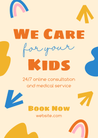 Children Medical Services Poster