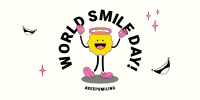 World Smile Day Twitter Post example 3