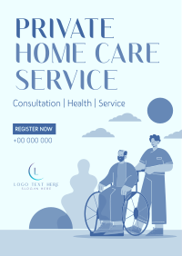 Caregiver Assistance Flyer Design