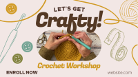 Crochet Crafts Workshop Animation