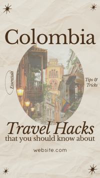 Modern Nostalgia Colombia Travel Hacks Facebook Story