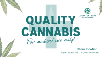 Quality Cannabis Plant Video Design