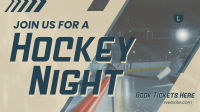 Ice Hockey Night Video